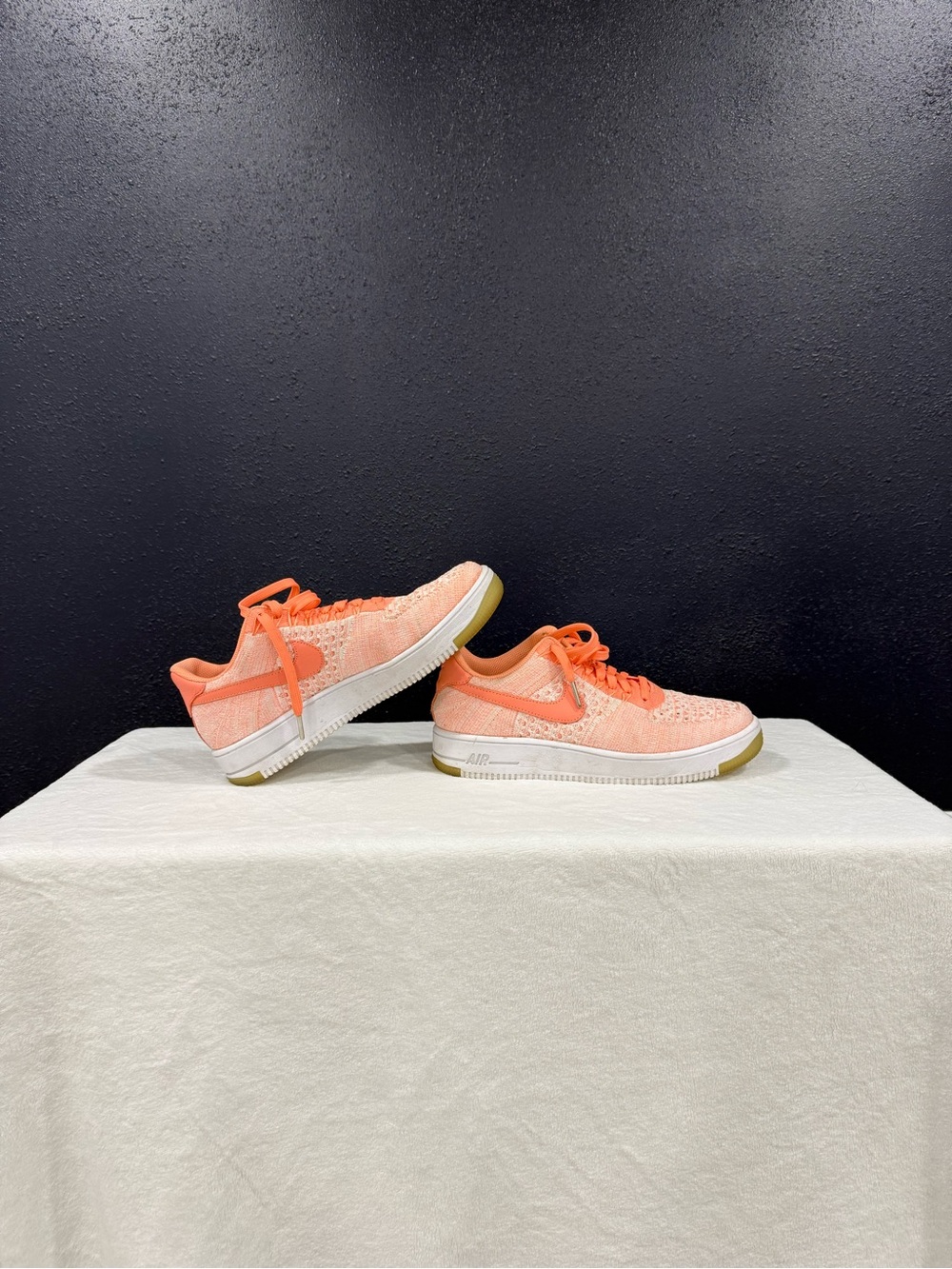 Nike Women’s Coral Fly Knit Air Force 1s - Low Top Comfort